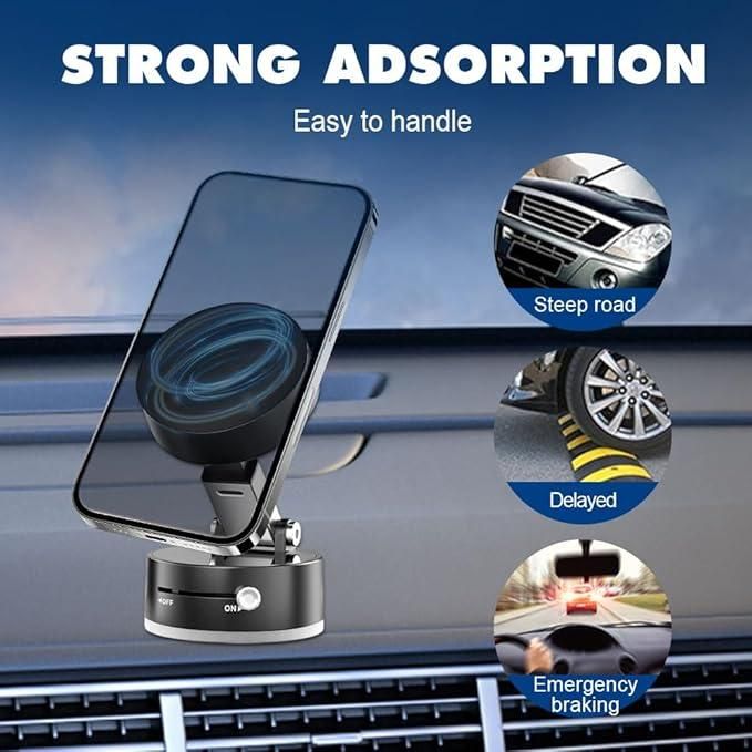 Vacuum Magnetic Phone Holder